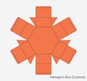 Hexagon Boxes Bulk
